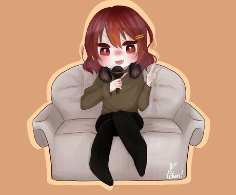 アイコン用の可愛いイラスト描きます 初めての依頼にもオススメです！まずはご相談ください！ イメージ1