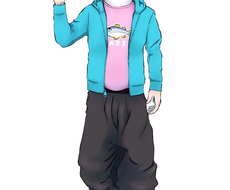 キャラクターデザイン、立ち絵作成いたします 可愛いから個性的までご相談ください イメージ2