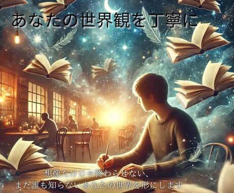 あなたのためだけの小説プロットを作成します 物語の設計図を、ゼロから丁寧に！ イメージ1