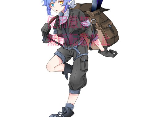 IRIAM用立ち絵お仕立てます IRIAM用の立ち絵早くて即日納品します。 イメージ2