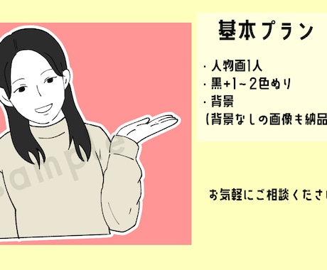 最短即日納品！目を引くSNSアイコン描きます 似顔絵からオリジナルキャラなんでもご相談ください！ イメージ2