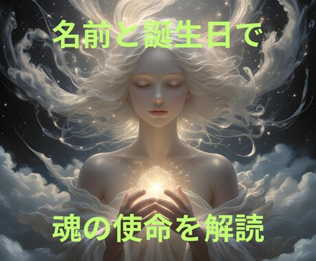 あなたの名前と生年月日に宿る魂の使命を読み解きます 名前の音霊×生年月日の数霊・あなたの魂の使命と運命の構造 イメージ2