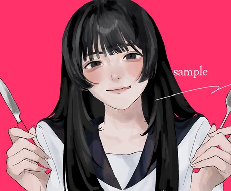 ８月迄期間限定料金✦アイコン、サムネ等お描きします サムネ、アイコン、ヘッダーなど、期間限定料金でお届けします。 イメージ1