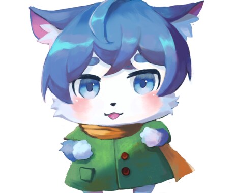 ミニキャラ・SDキャライラスト制作します グッズなどの商用利用可能です。 イメージ2