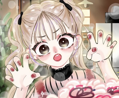 気軽にどぞ〜ご希望に沿った絵を描けるよう頑張ります ◎今のアイコンや壁紙、デザインなどにご不満の方へ イメージ1