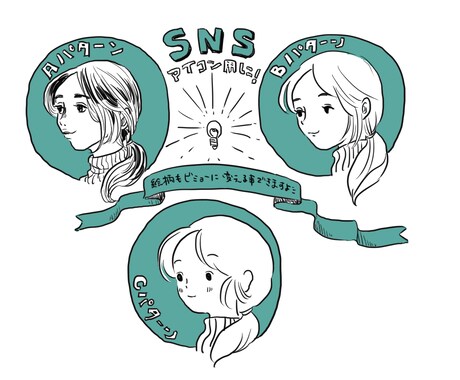 カワッコイイ似顔絵描きます SNSや名刺用、おしゃれなファッションイラストにおススメ！ イメージ2