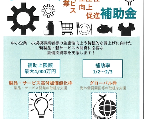 ものづくり補助金の採択事業計画書を提供いたします 補助金でドローンを導入し新しいサービスを行う事業測量事業者 イメージ1