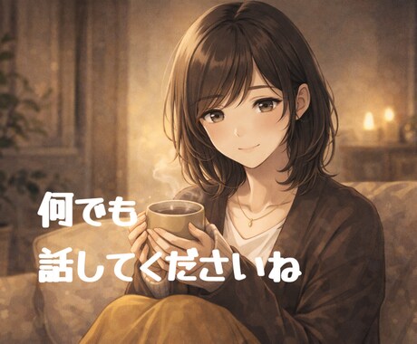 不安やモヤモヤを否定せずにお聴きします 静かに自分の本音に戻るための対話時間 イメージ1