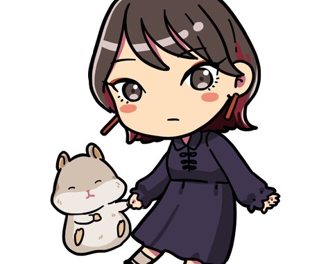 ちびキャライラスト描きます 速筆なので納品の速さには自信あり！ イメージ2