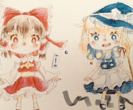 あなたの代わりに描かせて頂きます 絵を描くことに自信のない方や、好きなキャラを描いてほしい イメージ2