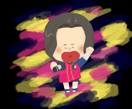 似顔絵、愛犬描きます 手描き感マシマシの似顔絵、食べ物のみも対応可能 イメージ2