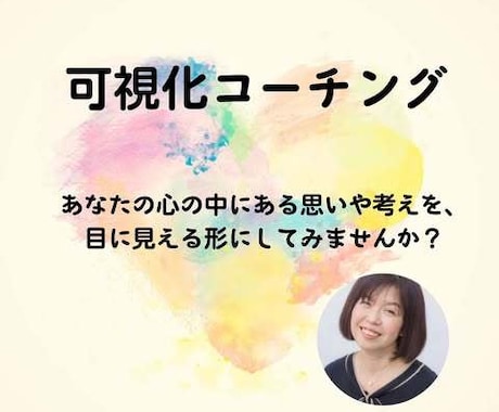 課題を解決するため可視化できるコーチングをします 【継続コース】コーチングで行動化できるサポート（３回コース） イメージ1