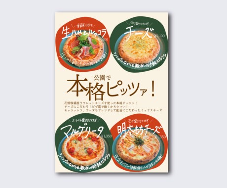 修正無制限◎食べたくなる！POPをお作りします 美味しいのに売行きに悩む飲食店やキッチンカーの皆さまへ イメージ2