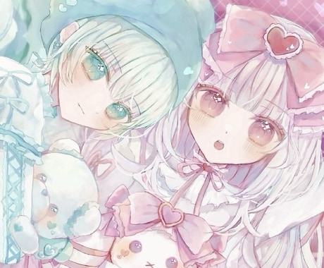 今だけ固定価格！綺麗で可愛いイラスト何でも描きます イメージ1