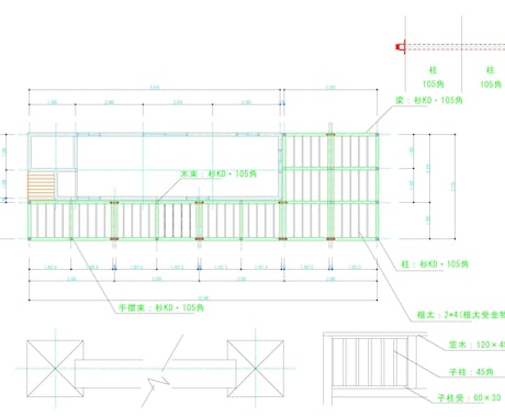 ウッドデッキやパーゴラDIY設計施工図書きます 初心者の方必見！一からDIYしたい方お手伝いします イメージ1