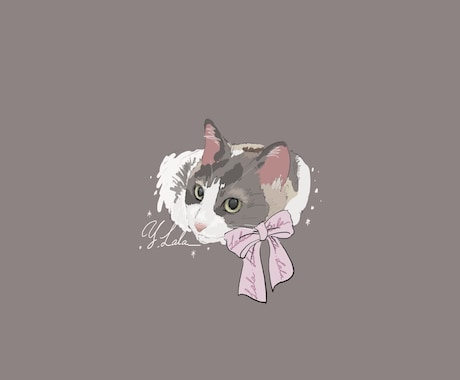あなたの大切なペットや動物をイラスト化します イメージ1