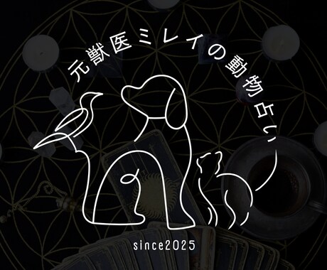 元獣医ミレイが本格動物占いをします 動物が教えてくれる人生の答え。 イメージ1