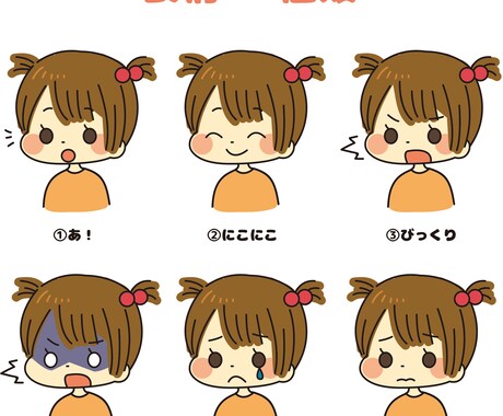 デフォルメのかわいいアイコン描きます SNS、ブログ用アイコンに♬︎ イメージ2