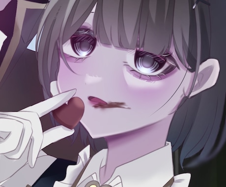 イラスト(1枚絵、夢絵等)お描きします サムネイルイラスト、夢絵コテ同等お描きさせて頂きます イメージ2