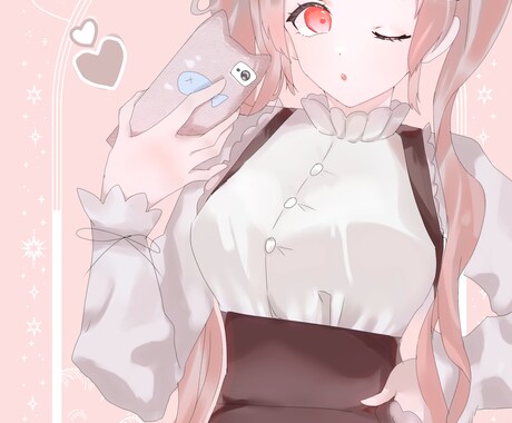 魅力的な色使いでつい目に留まるような絵を描きます 可愛くて魅力的なイラストをお求めの方におすすめ！！ イメージ2