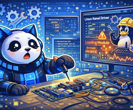 Linuxデバイスドライバーの開発改修支援します 既存ドライバーの改修にも対応します イメージ1