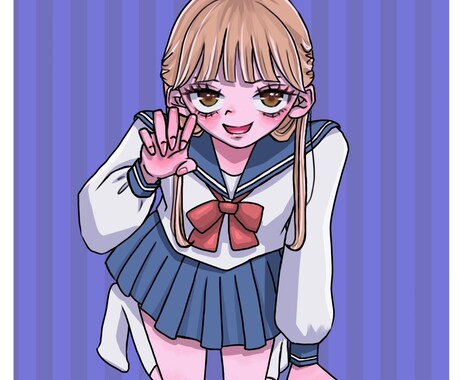 アイコン作ります 20代の女にしか描けない絵を描きます。若い女の子におすすめ！ イメージ2