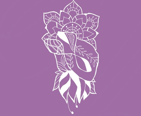 お花描きます 記念日のカードや、チラシなどにいかがですか？ イメージ1