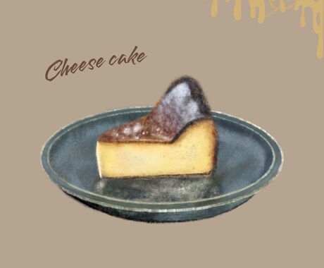 商用OK◎ほっこりちょっとリアルな食べ物を描きます お店の食べ物や手作りのお菓子をイラストにします イメージ2
