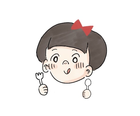 可愛い手描き調のイラストを描きます イメージ1
