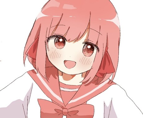 かわいいSNSアイコン描きます キラキラとしたアニメ塗りが特徴です！ イメージ1