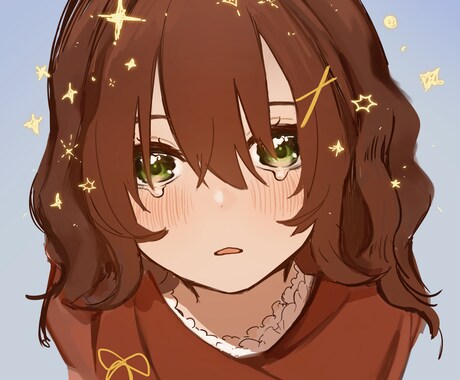 キラキラふわふわした女の子を描きます 依頼初心者でも安心◎ヒアリングから理想に近づけます！ イメージ1