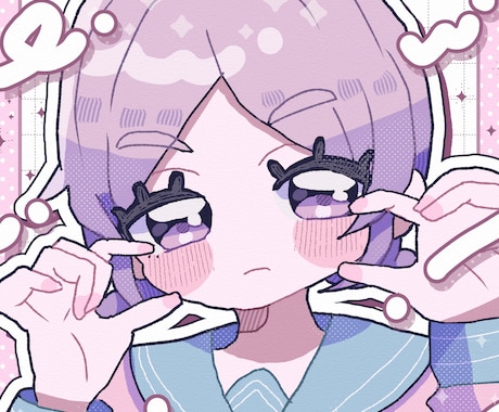 SNS用アイコンを描きます イメージ1