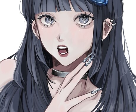 あなただけのアイコン提供します 可愛い女の子のイラストをアイコンに!! イメージ1