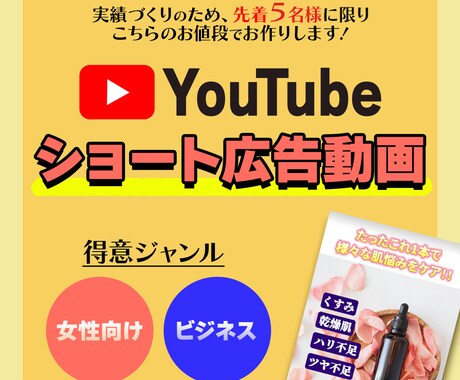 5名様お試し価格！ショート広告動画を制作します 企業や商品、サービスを紹介する動画制作ならお任せください！ イメージ1
