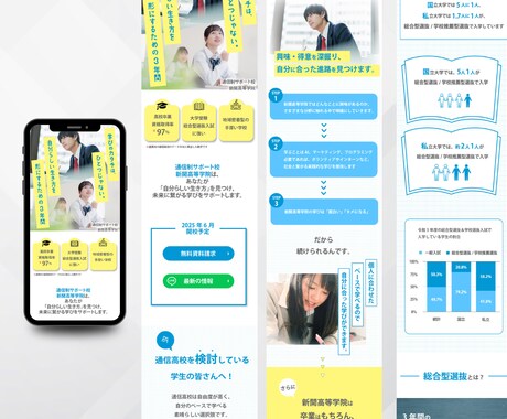 ユーザー心理を意識した訴求力のあるLPを作成します 丁寧なヒアリング ＆ 売れるLP構成・オリジナルデザイン イメージ2