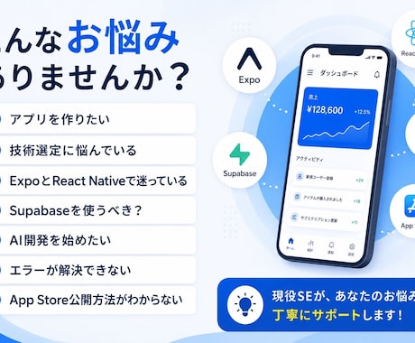個人開発・アプリ開発の相談承ります AI時代の開発のお悩みを解決します イメージ2