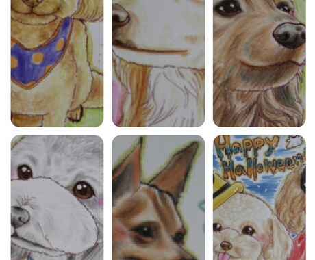 あなたの愛犬・愛猫を可愛い雰囲気で描かせて頂きます ☆お誕生日・イベント・プレゼントに♪ イメージ2