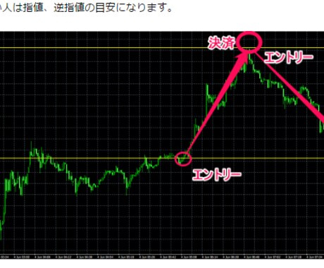 トレードのお役に立ちます 自動で重要な価格帯にレジサポラインを表示　バイナリー　FX イメージ2