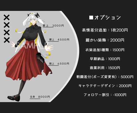 TRPG用立ち絵製作します 若い男性女性を描くことが得意で、タッチは厚塗りになります イメージ2