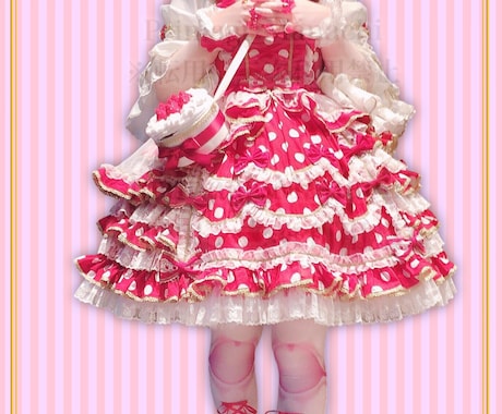 あなただけのロリィタ服、お衣装を製作いたします オリジナルのお洋服、フリフリのお衣装などご相談ください♪ イメージ2