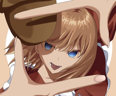 アニメ塗りのアイコンをお描きします 男女どちらでも描かせていただきます。 イメージ2