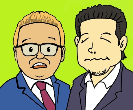 アニメ風似顔絵書きます イメージ1