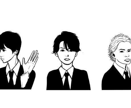 人物イラストを描きます クラシックで温かみのある雰囲気を イメージ2