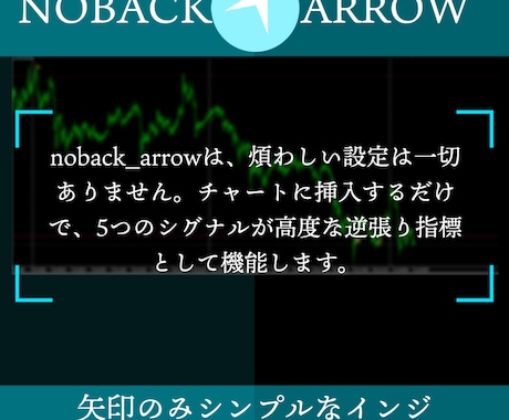 矢印インジケータートライアル版あります 逆張りに強い！矢印の出るオリジナルインジケーターです。 イメージ2
