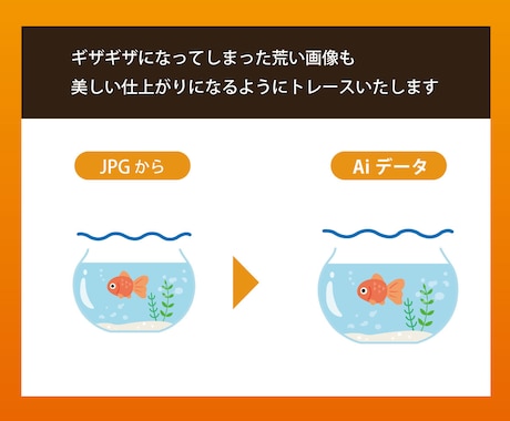 修正無制限！丁寧にトレース・データ化します 初めての方も安心してお任せください！ イメージ2