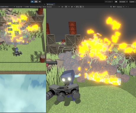 Unityのエフェクト作成します 現役ゲーム会社勤め、軽量で仕様に沿ったアセット作成 イメージ1