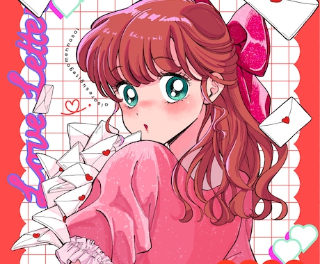 昭和レトロなイラストを描きます 80年代風のレトロでかわいいイラストです！ イメージ1