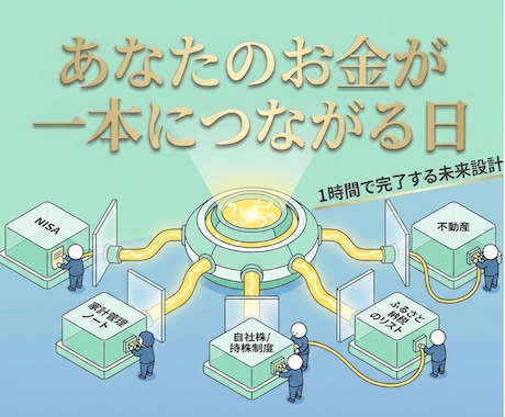 あなたのお金の“正解”をたった1時間で個別設計ます NISA・ふるさと納税・家計・不動産投資まで総合サポート イメージ1