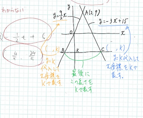 プロ講師が1か月間、数学のお手伝いをいたします 学習管理で、定期テスト・模試の点数をアップさせます イメージ2