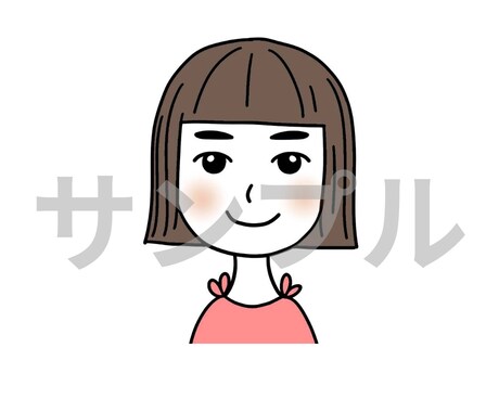 SNS用かわいいアイコン描きますます 人物も動物もOK！やわらかタッチのSNSアイコン制作 イメージ2